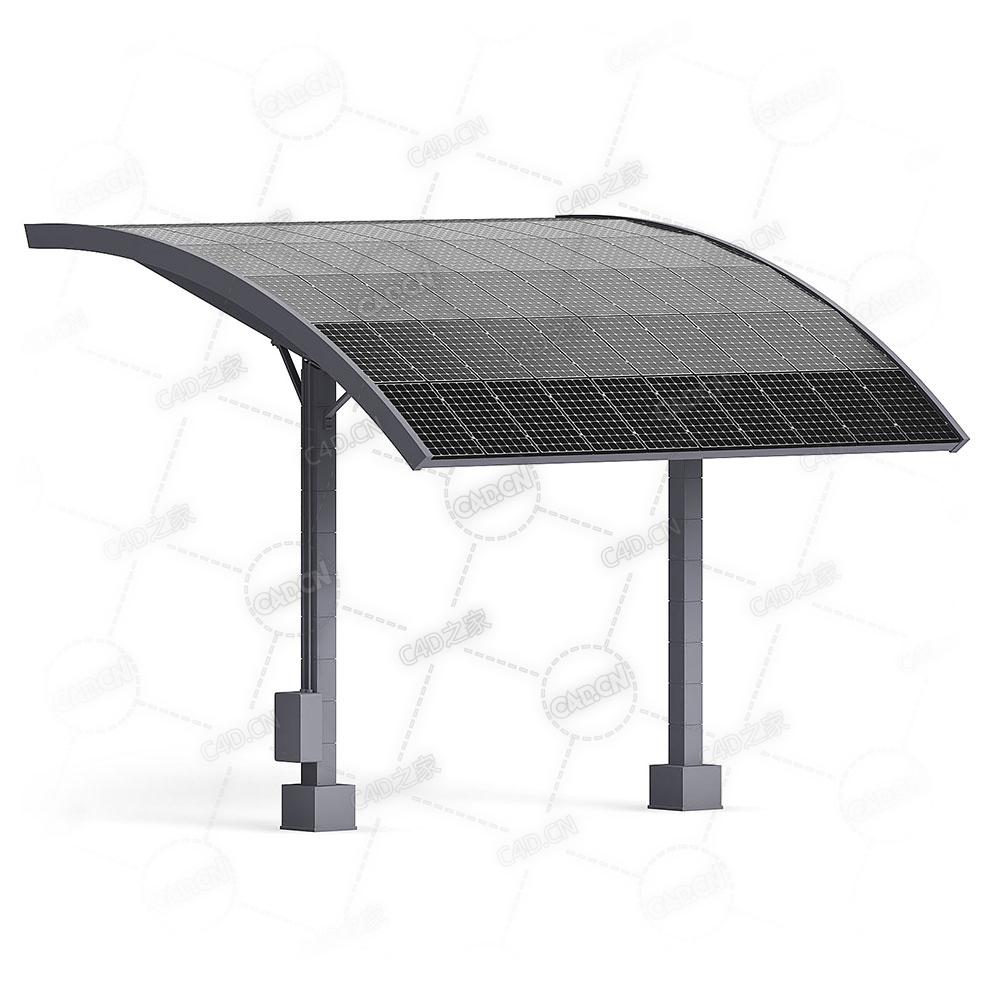 太阳能停车遮阳板C4D模型下载solar_parking_shade - C4D之家 - 26.jpg