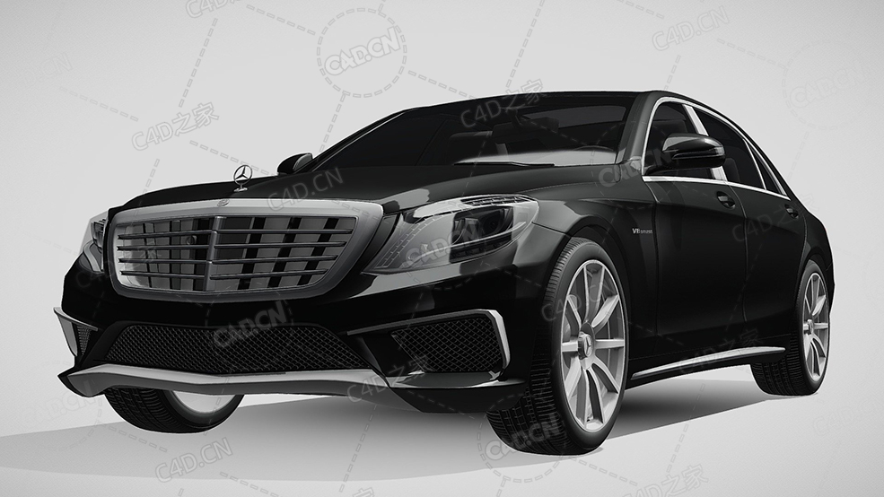 奔驰s63-amg-w222-2013款C4D汽车模型下载 - C4D之家 - 471.jpg