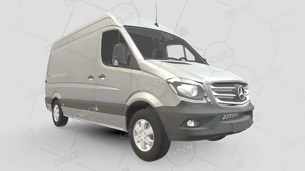梅赛德斯奔驰大型MPV商务车2018款C4D汽车模型下载 - C4D之家 - 493.jpg