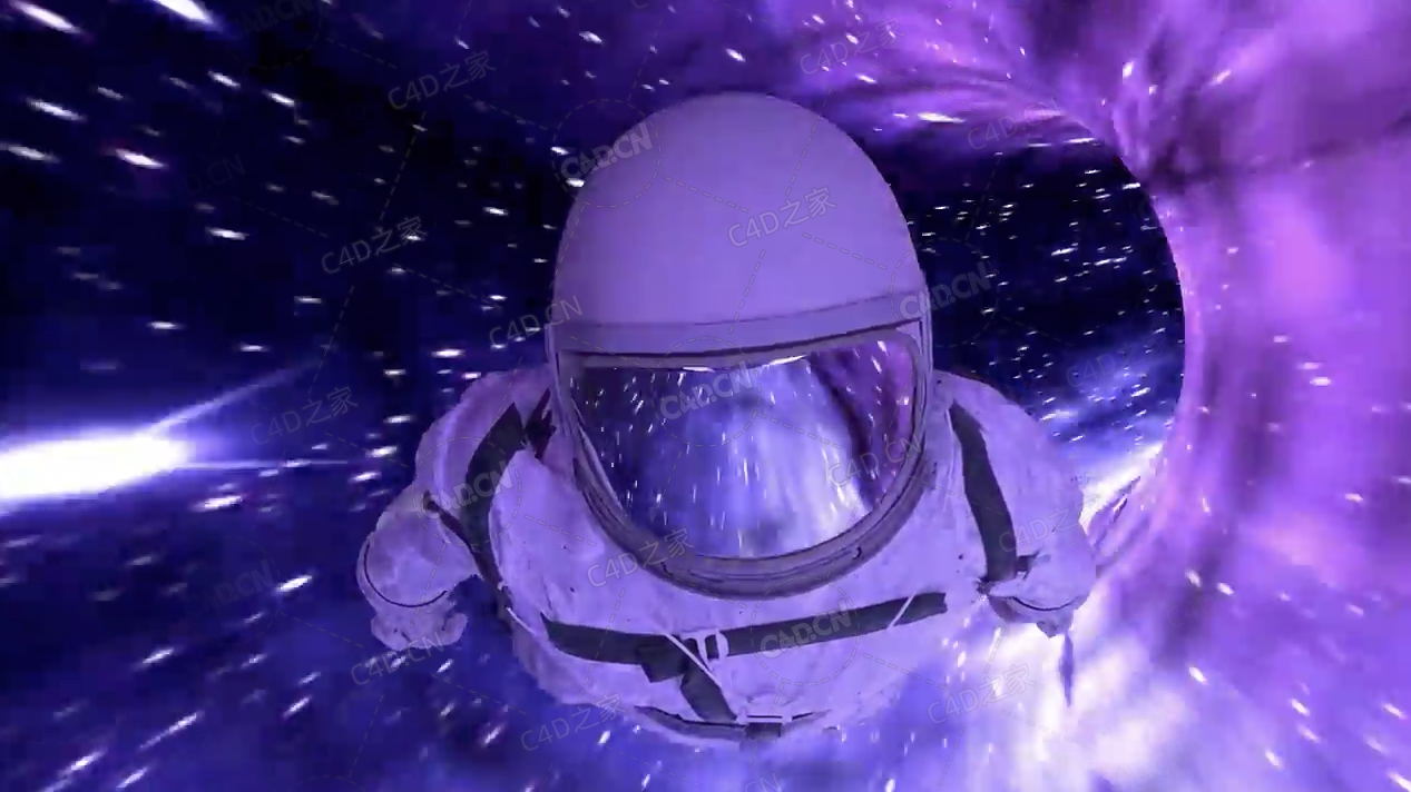 C4D科幻太空时空隧道循环动画教程 Skillshare – Create a sci fi loop animation using Cinema 4D
