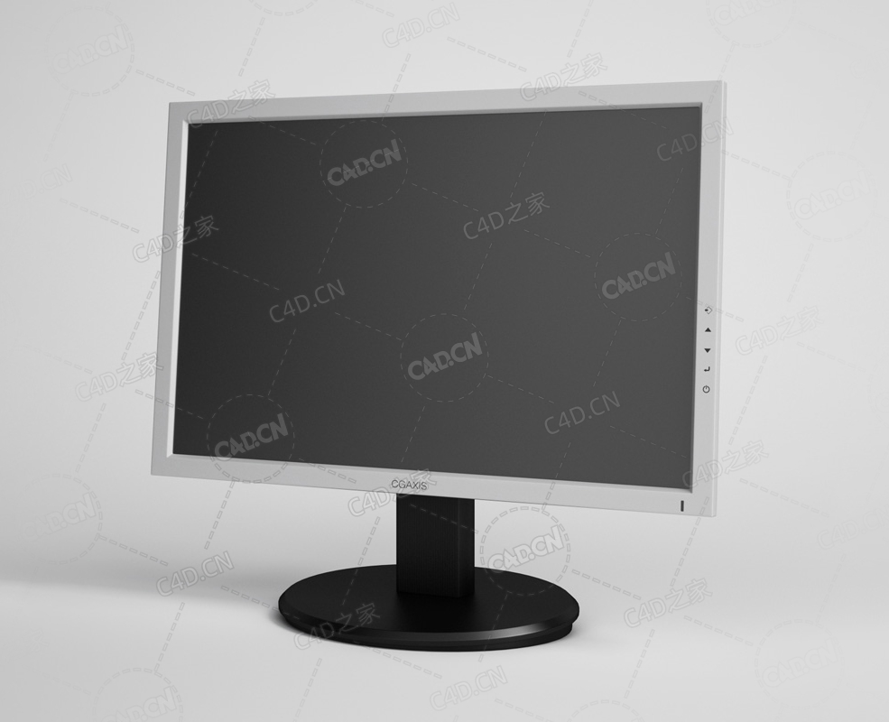 商用办公电脑显示器家用显示屏 display C4D模型下载 - C4D之家 - 18.jpg