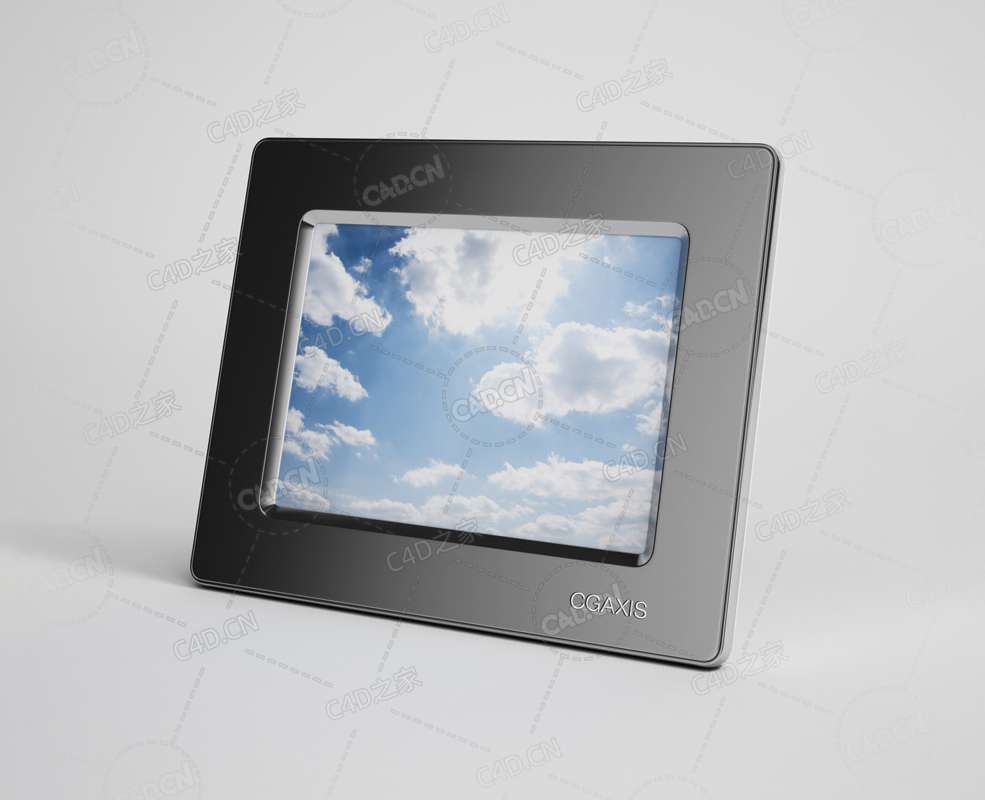 电子相框平板电脑 Electronic photo frame C4D模型下载 - C4D之家 - 17.jpg