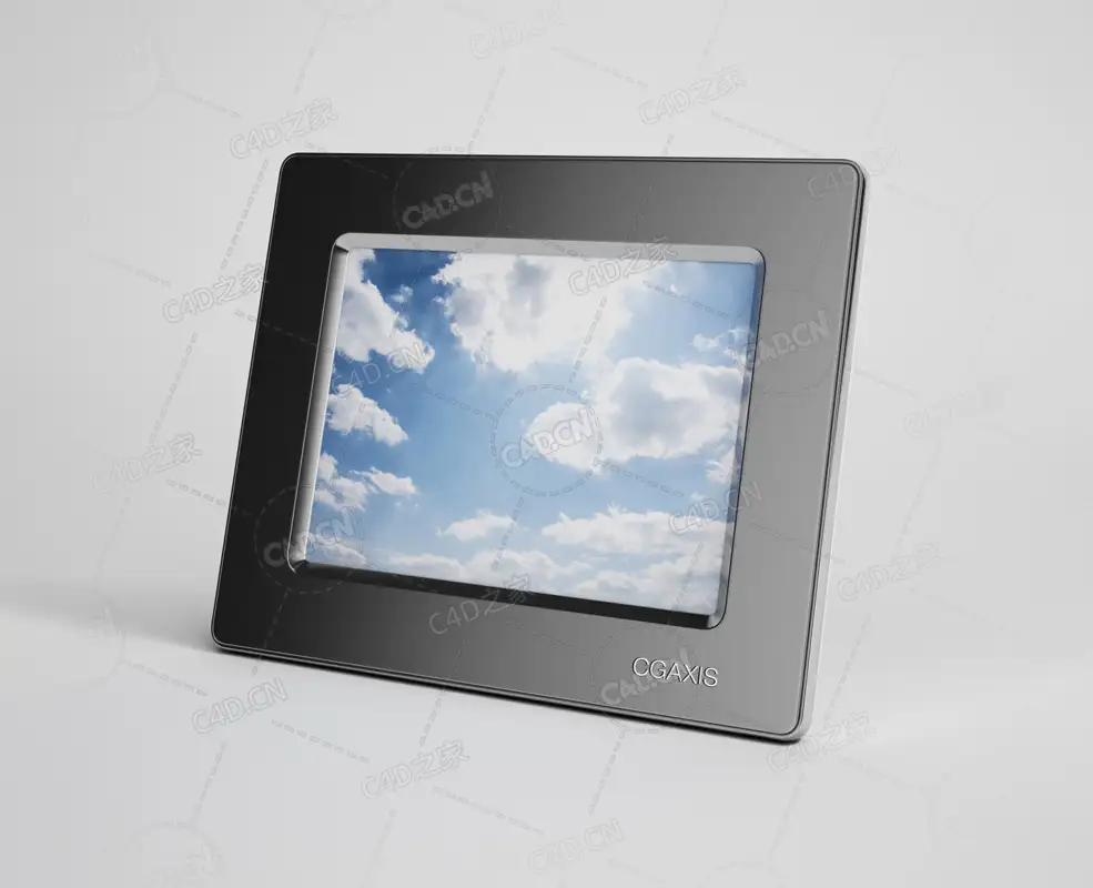电子相框平板电脑 Electronic photo frame C4D模型下载 - C4D之家 - 17.jpg