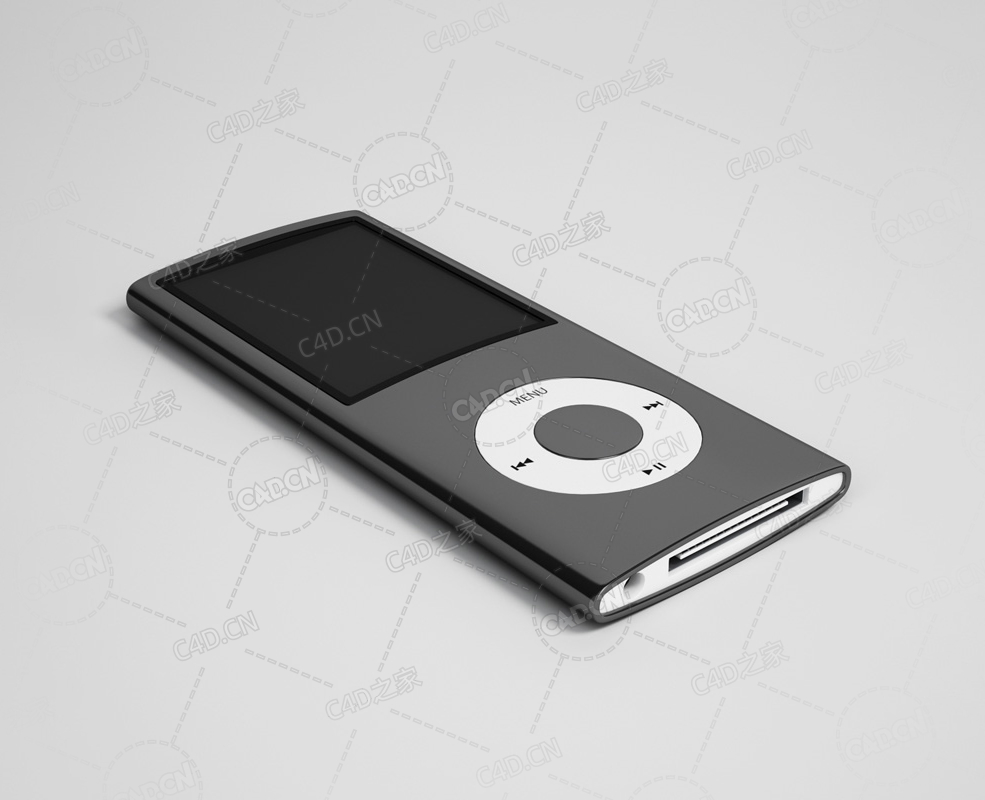 mp3音乐播放器 ipod C4D模型下载 - C4D之家 - 31.jpg