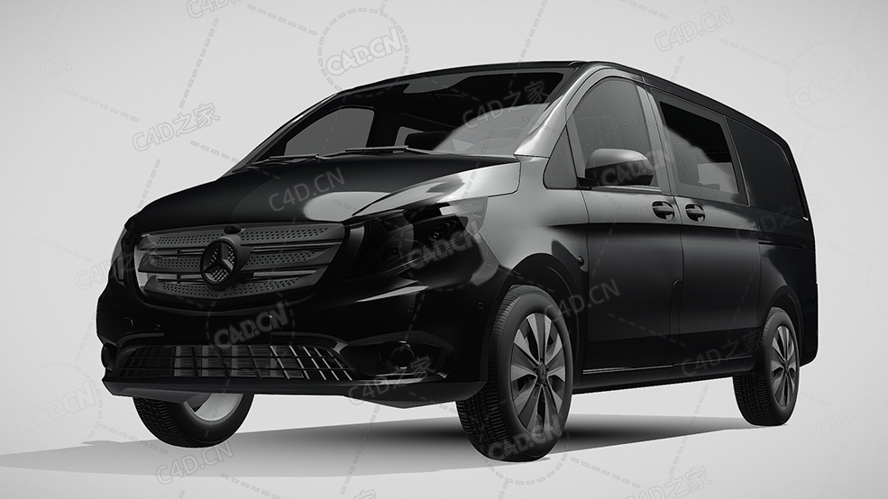 梅赛德斯奔驰旅行车-2019款C4D汽车模型下载 - C4D之家 - 495.jpg