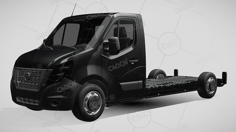 日产nv400卡车货车运输车辆汽车2021款C4D汽车模型下载 - C4D之家 - 574.jpg