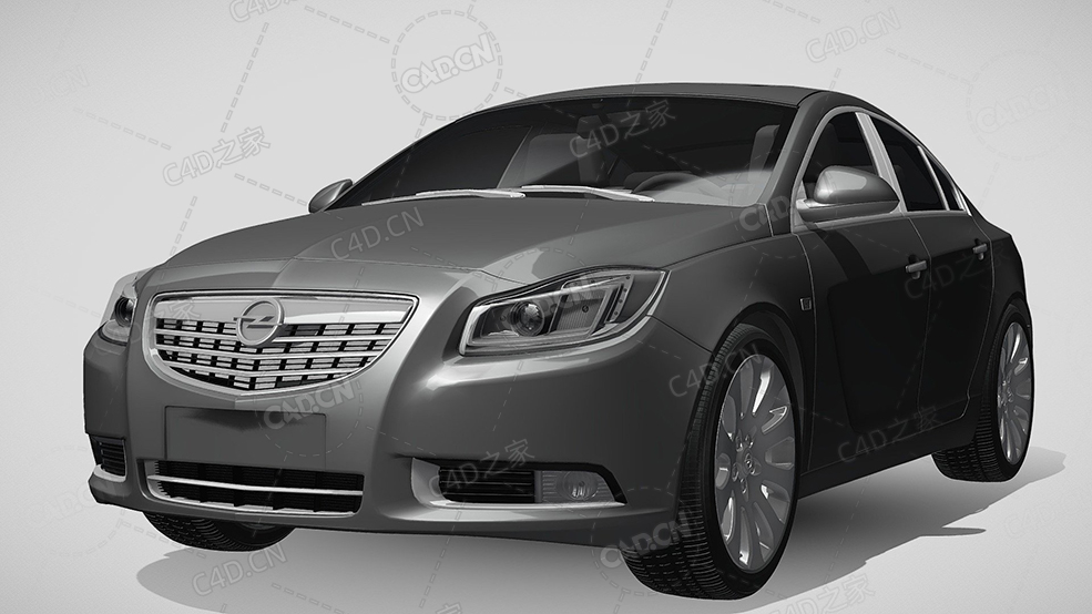 欧宝徽章家用汽车轿车2008-2013款C4D汽车模型下载 - C4D之家 - 599.jpg