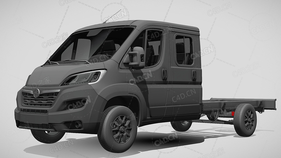 欧宝movano板车卡车货车运输车辆汽车4035xl-2022款C4D汽车模型下载 - C4D之家 - 612.jpg