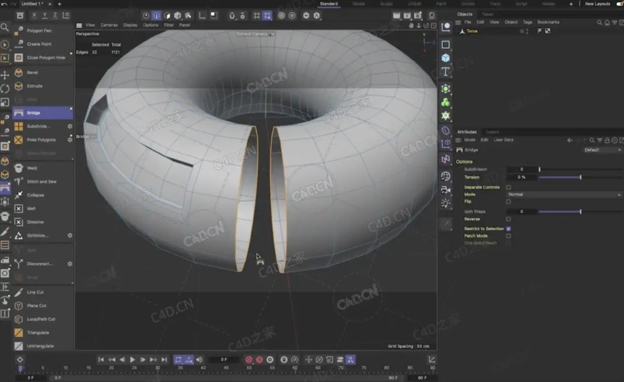 C4D Motion Graphic运动图形三维动画视频教程Udemy – Cinema 4D: How to Model Easily with a Motion Designer - C4D之家 - cinema4d_ 2022-08-24 16.49.04.png