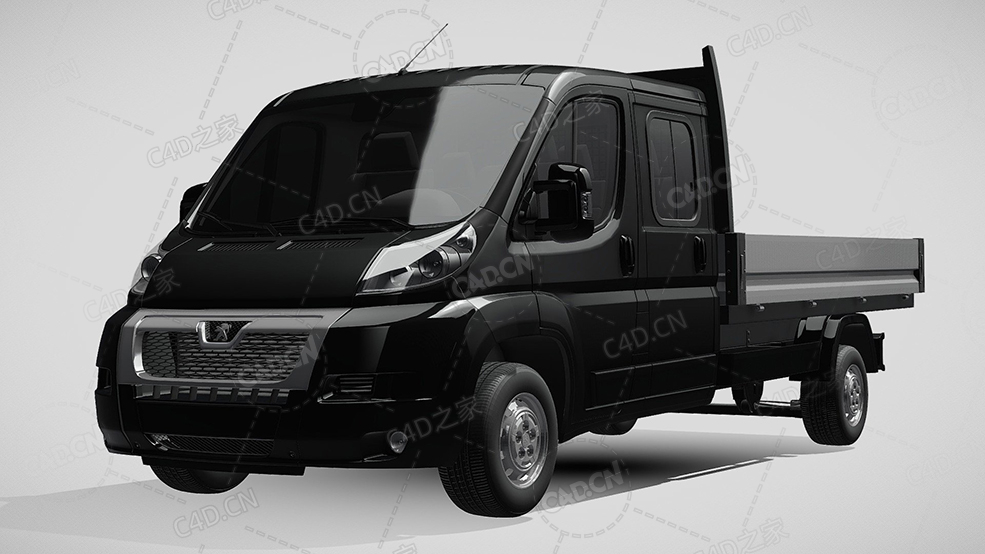 标致拳击手卡车货车运输车辆汽车2014款C4D汽车模型下载 - C4D之家 - 644.jpg