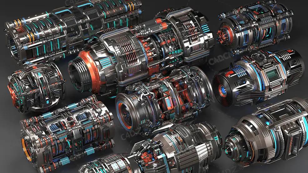9个科幻机械发动机能量装置元素模型SCI-FI ELEMENTS - C4D之家 - sci-fi-mega-elements-kitbash-subdivision-ready-full-pack-3d-model-max-obj-fbx.jpg