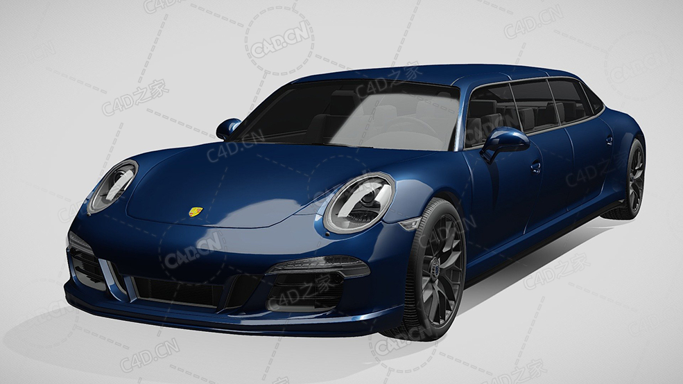 保时捷911-carrera-4-gts豪华轿车豪华汽车跑车超跑2016款C4D汽车模型下载 - C4D之家 - 678.jpg
