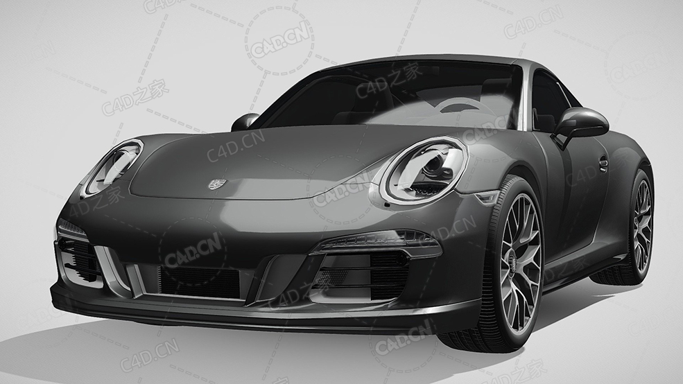 保时捷911卡雷拉-gts轿跑车991豪华汽车跑车超跑2015款C4D汽车模型下载 - C4D之家 - 696.jpg