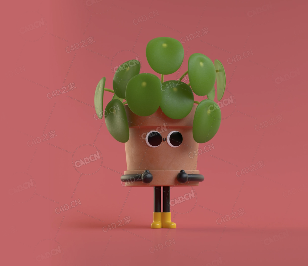 C4D卡通三维角色建模教程3D Character Modelling with Cinema 4D for Beginners
