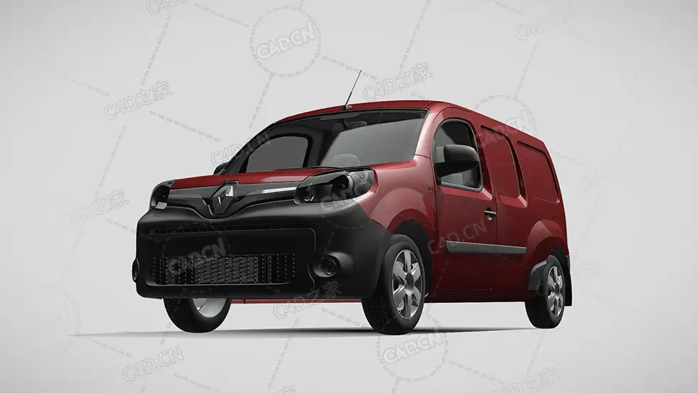 雷诺kangoo-maxi封闭车厢面包车货车2017款C4D汽车模型下载 - C4D之家 - 766.jpg
