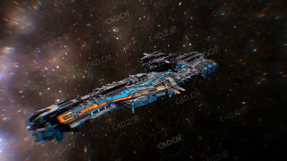 C4D科幻战车太空战车模型SciFi Tank MK1 - C4D之家 - 46.jpg