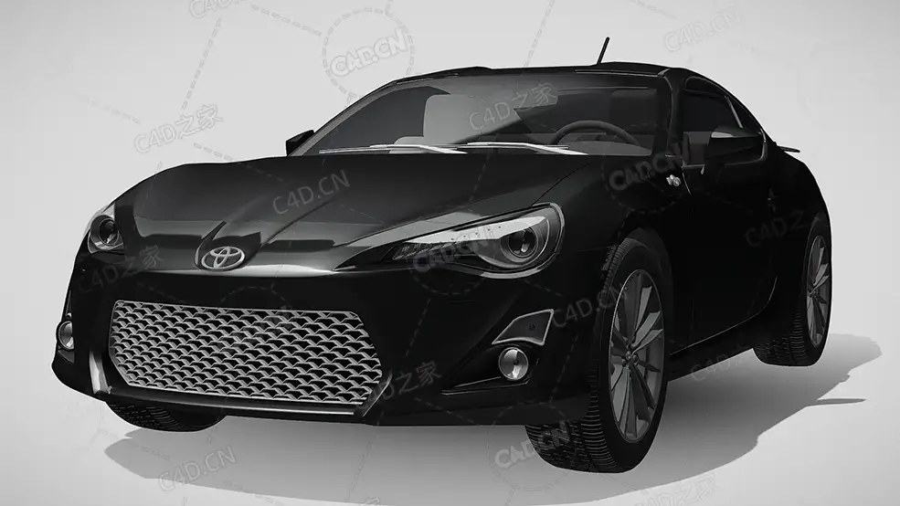 丰田GT86高性能跑车2012款C4D汽车模型下载 - C4D之家 - 841.jpg