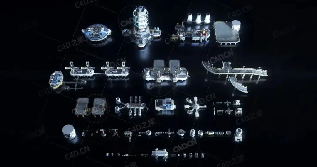 60组未来火星居住科幻建筑模块组件设备C4D模型KitBash3D - Mission to Minerva - C4D之家 - 5c5a121a18190ec9592a6ebbd74ede02.jpg