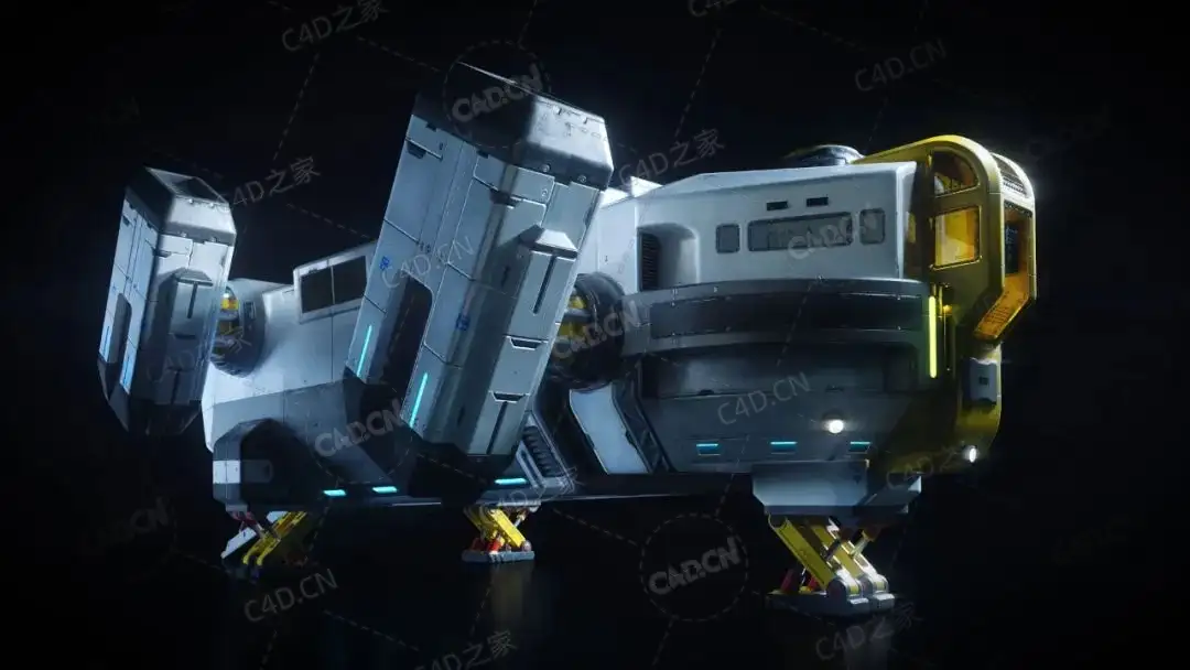 60组未来火星居住科幻建筑模块组件设备C4D模型KitBash3D - Mission to Minerva - C4D之家 - b408ae4e88503aaffd25afabf922b513.jpg