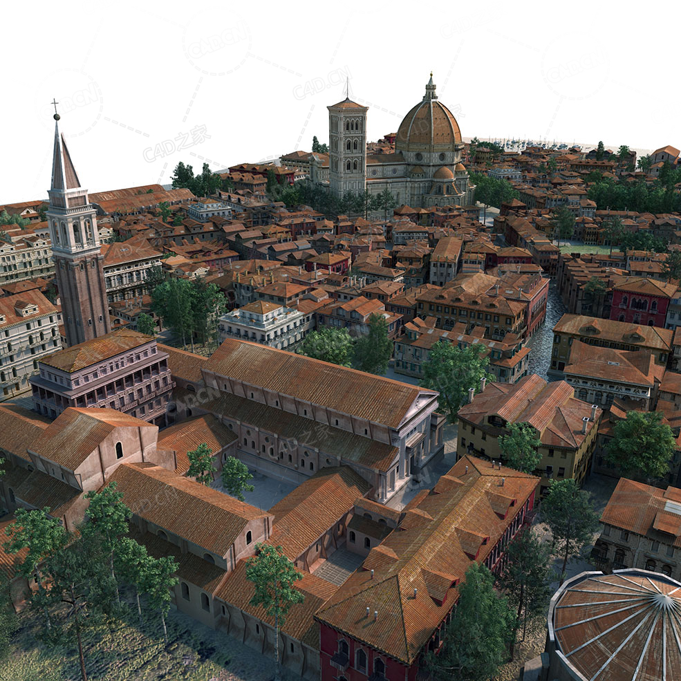 35个欧洲现代沿海城市城市建筑群模型合集 - C4D之家 - City_001_cam_002.jpg