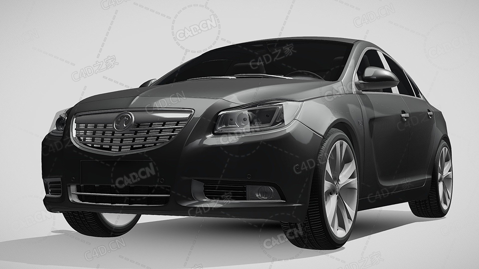 沃克斯豪尔徽章家用汽车轿车2008-2013款C4D汽车模型下载 - C4D之家 - 875.jpg