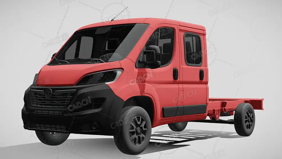 沃克斯豪尔movano板车卡车货车运输车辆汽车2022款C4D汽车模型下载 - C4D之家 - 887.jpg