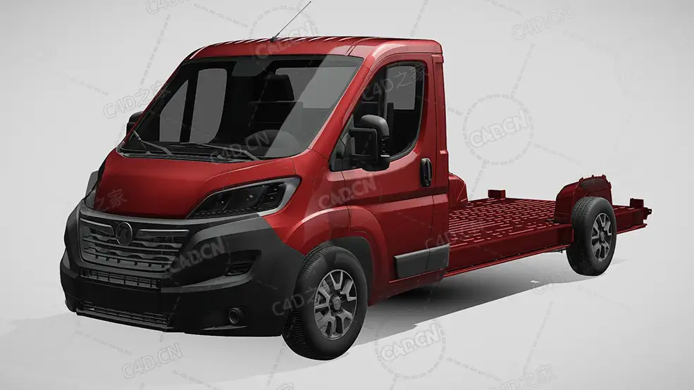 沃克斯豪尔movano板车卡车货车运输车辆汽车2022款C4D汽车模型下载 - C4D之家 - 885.jpg
