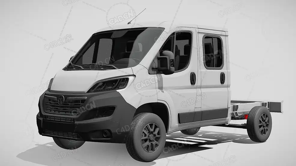 沃克斯豪尔movano板车卡车货车运输车辆汽车2022款C4D汽车模型下载 - C4D之家 - 886.jpg