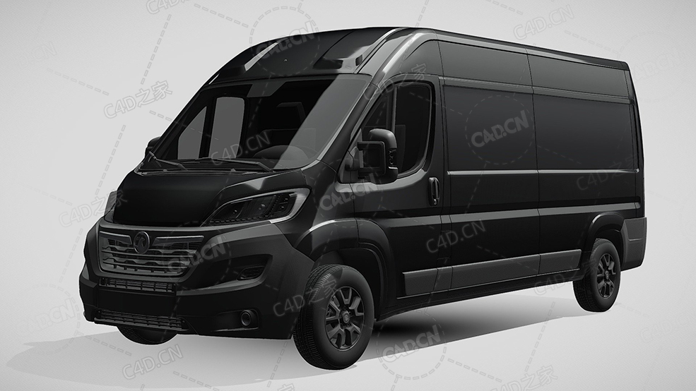 沃克斯豪尔movano封闭车厢面包车货车2022款C4D汽车模型下载 - C4D之家 - 907.jpg