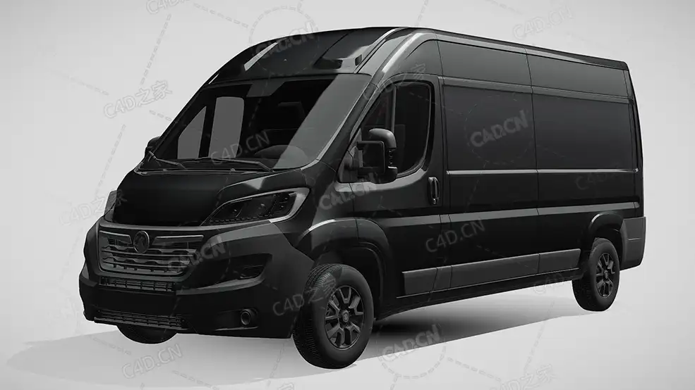 沃克斯豪尔movano封闭车厢面包车货车2022款C4D汽车模型下载 - C4D之家 - 907.jpg