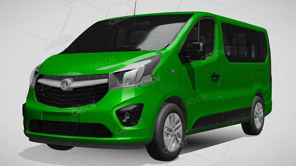 沃克斯豪尔vivaro-ecoflex面包车MPV商务车小巴2015款C4D汽车模型下载 - C4D之家 - 913.jpg