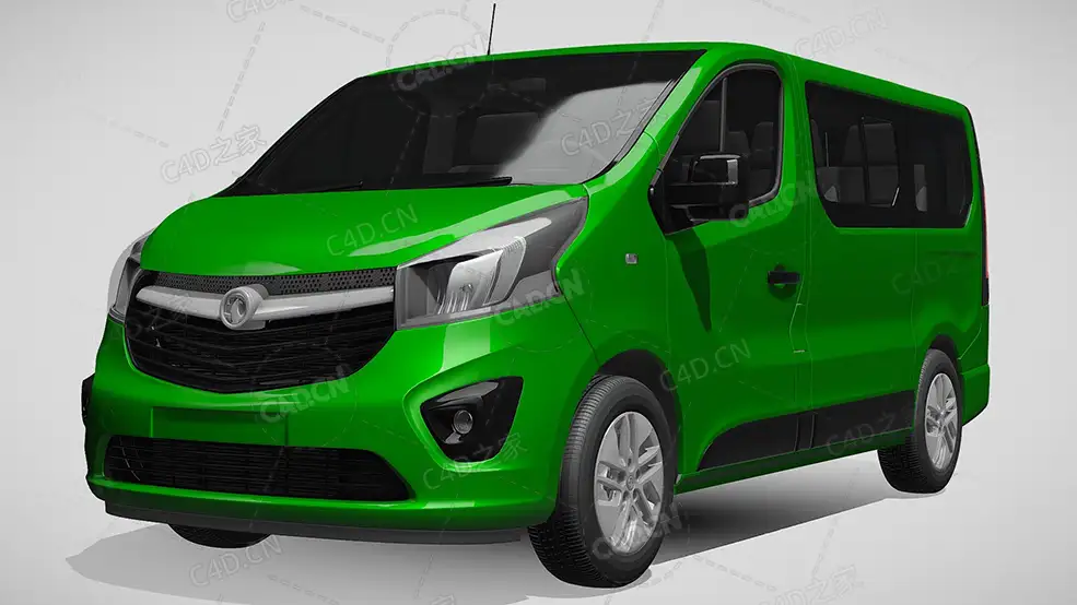 沃克斯豪尔vivaro-ecoflex面包车MPV商务车小巴2015款C4D汽车模型下载 - C4D之家 - 913.jpg