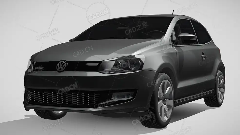 大众polo-bluegt家用汽车轿车2012款C4D汽车模型下载 - C4D之家 - 957.jpg