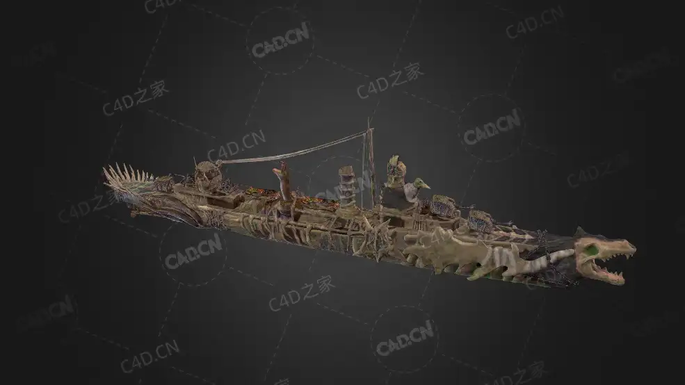 美国海军本森号驱逐舰C4D模型下载Ghoul 3d model - C4D之家 - 129.jpg