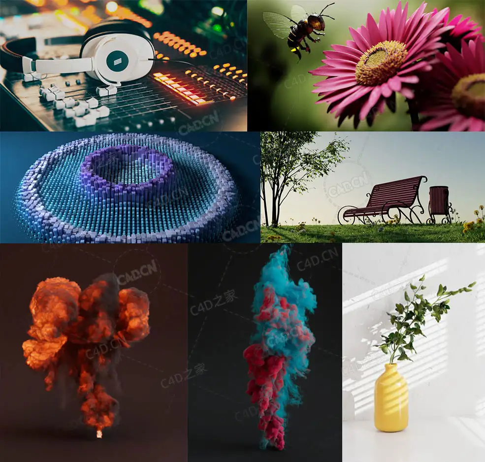 C4D红移(Redshift)渲染器使用高级进阶视频教程The Ultimate Introduction to Redshift 3 and 3.5 For Cinema 4D