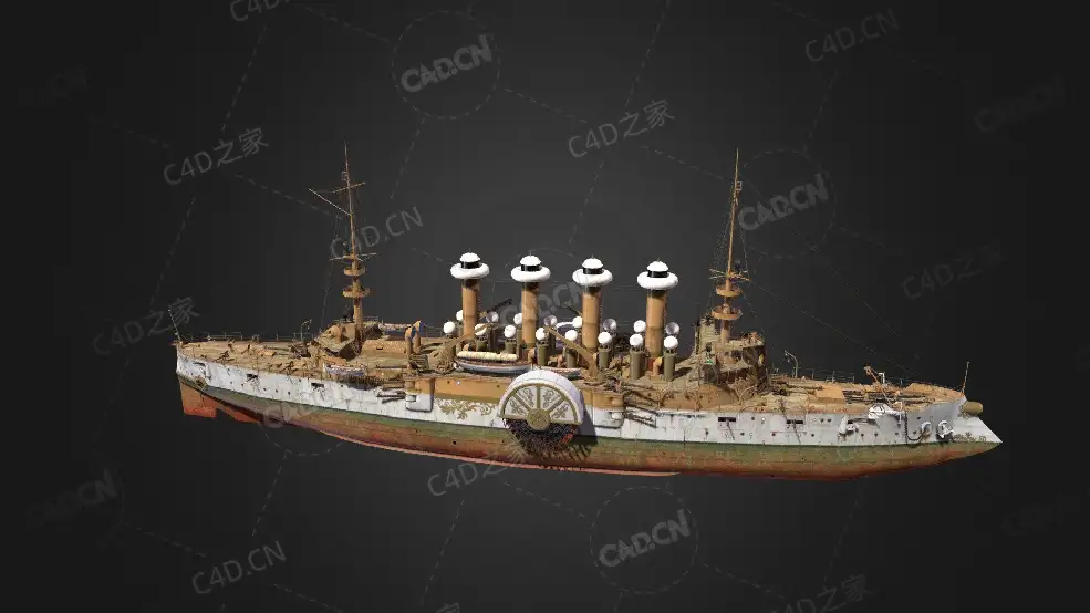 俄罗斯海军伊戈尔护卫舰C4D模型下载Igor 3d model - C4D之家 - 164.jpg