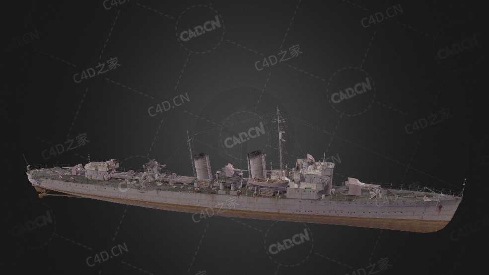 瑞典海军克拉斯霍恩号驱逐舰C4D模型下载Klas Horn 3d model - C4D之家 - 201.jpg