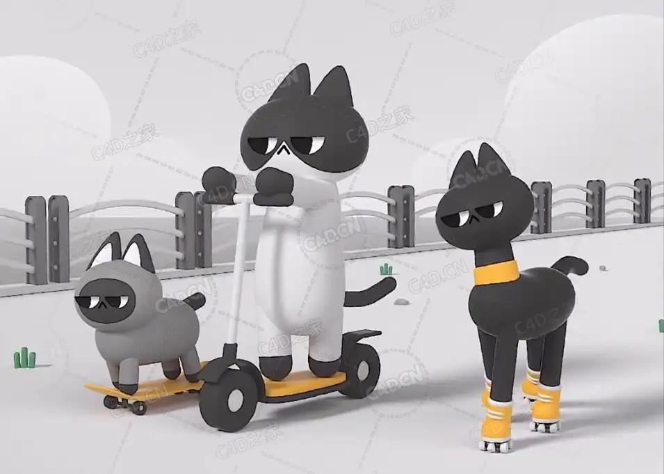 C4D三维卡通角色动画教程Coloso – C4D Character Animation Complete with 6 Themes - C4D之家 - 屏幕快照 2022-11-08 下午8.50.35.png