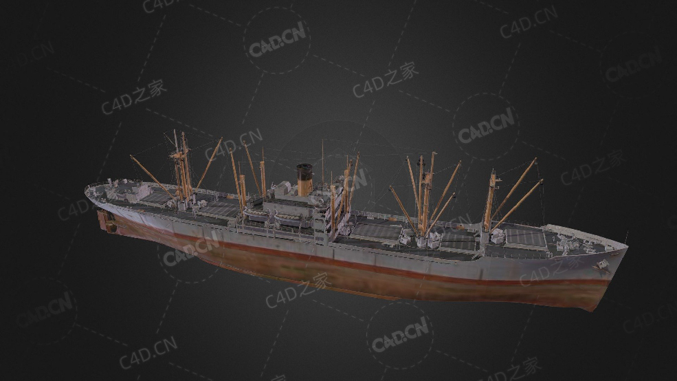 美国海军自由号濒海战斗舰C4D模型下载Liberty Civil 3d model - C4D之家 - 225.jpg