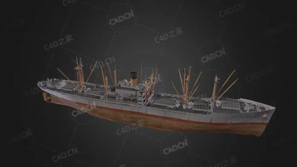 美国海军自由号濒海战斗舰C4D模型下载Liberty Civil 3d model - C4D之家 - 225.jpg
