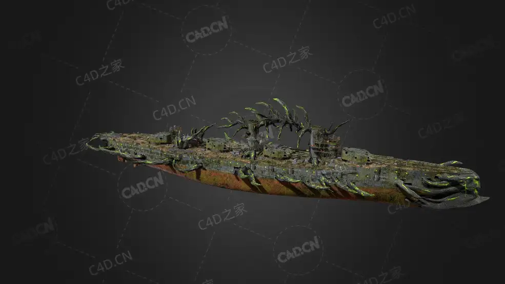 俄罗斯海军拉斯普京超级舰船C4D模型下载Rasputin 3d model - C4D之家 - 304.jpg