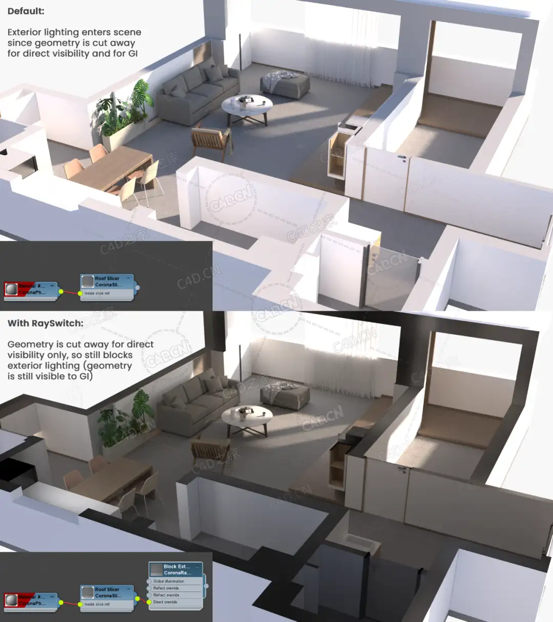 C4D中文汉化Chaos Corona 8 C4D Hotfix1渲染器插件下载 - C4D之家 - 5.png