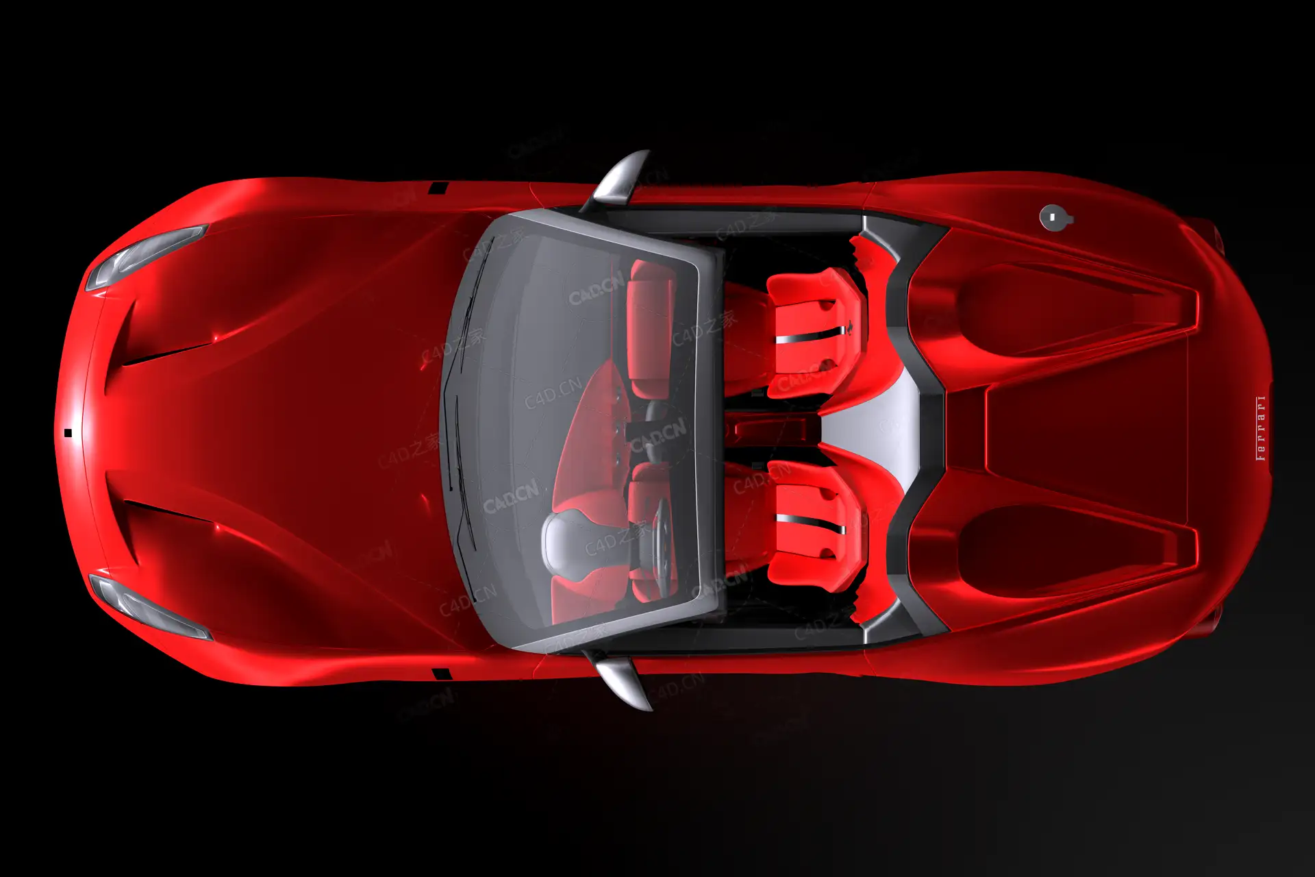 跑车 - C4D之家 - f60america.png