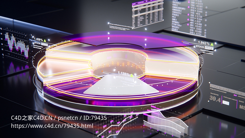 C4D数据可视化动画信息图形元素预设 Infographic Pack for Ciname4D - C4D之家 - fil5e.jpg