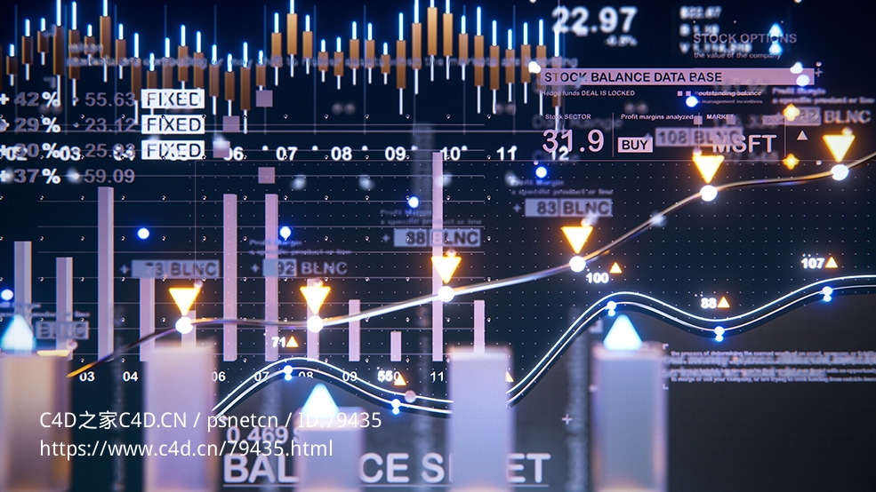 C4D数据可视化动画信息图形元素预设 Infographic Pack for Ciname4D - C4D之家 - file3.jpg