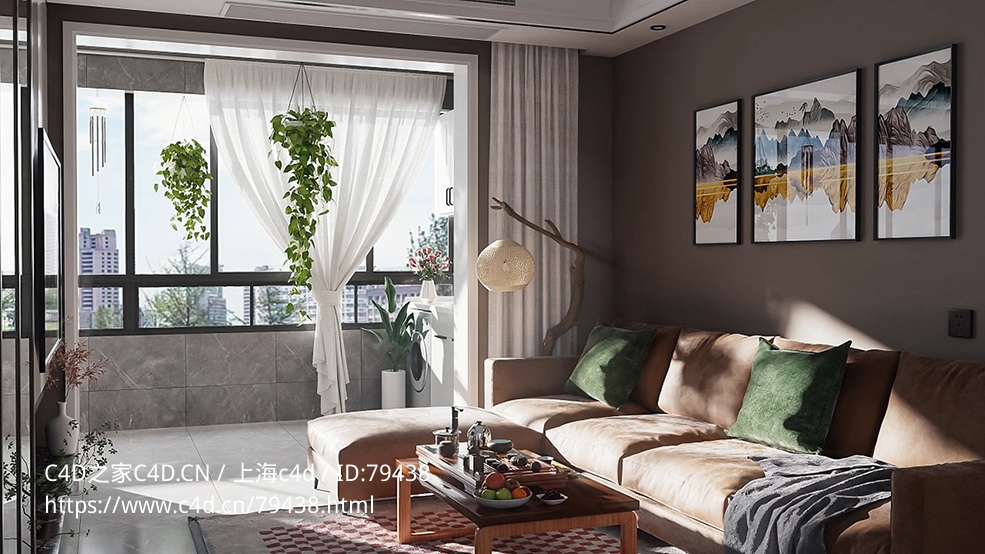C4D OC现代室内客厅模型渲染 - C4D之家 - 1669726714-8e65abfc1bd2d40.jpg