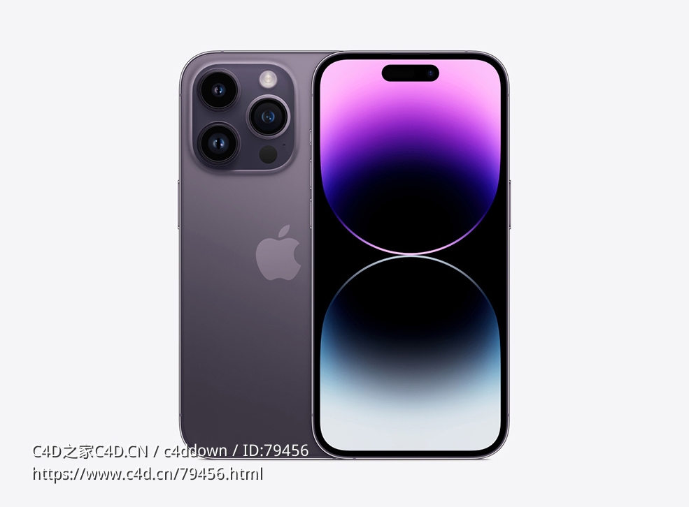 苹果手机iPhone14 pro - C4D之家 - 2022_iPhone14pro.jpg