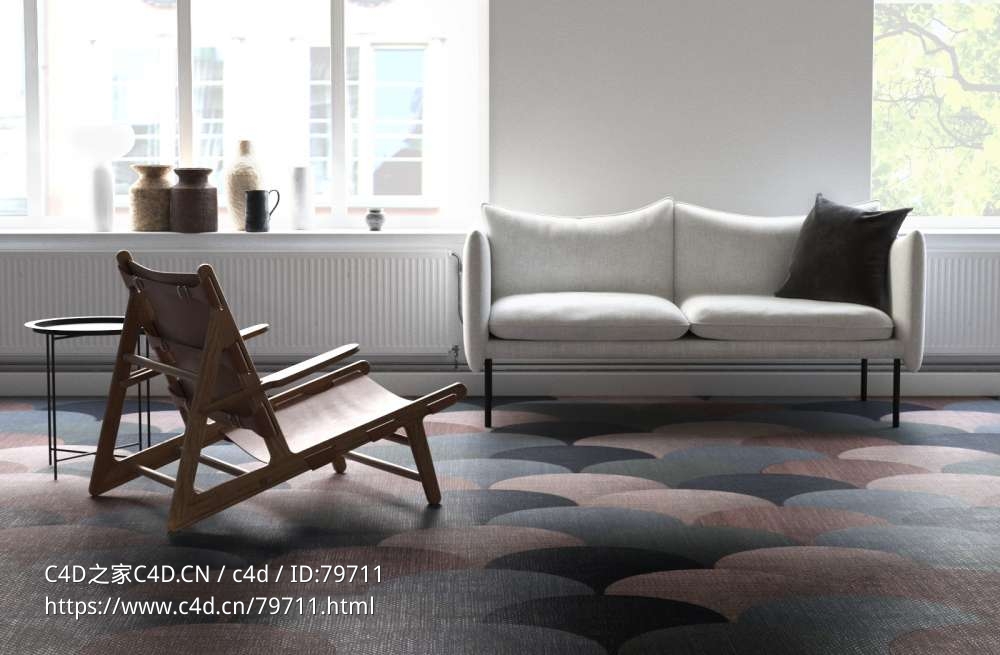 写实书房室内场景家居现代简约风格模型BeInspiration 40 - C4D之家 - 1659367401-83037b42de7a994.jpg