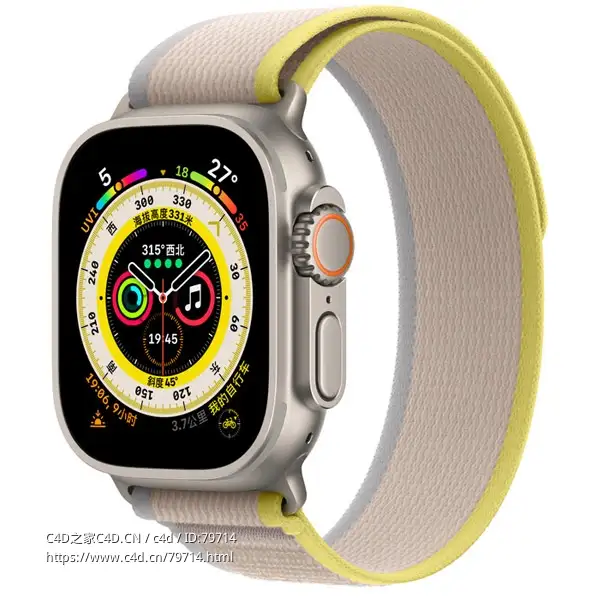 苹果智能手表模型电子手表Apple Watch ultra