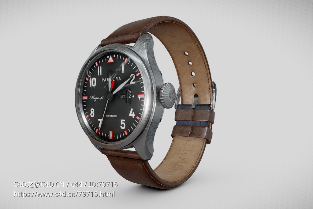 高级运动腕表品牌皮带手表Panzera Flieger 47 Watch - C4D之家 - 1664266563-663b7c0b21c1f27.png